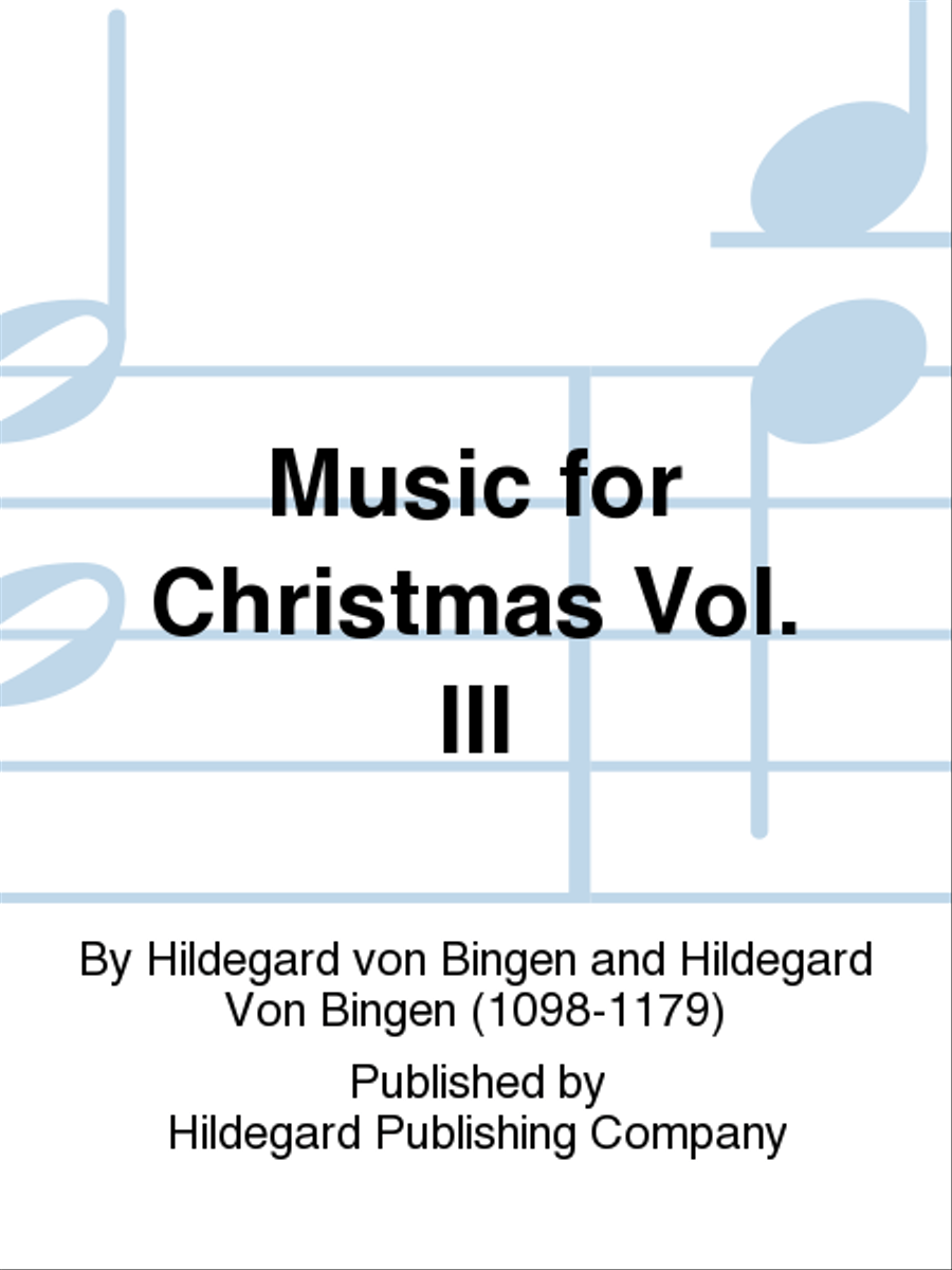 Music for The Christmas Season Vol. 3 Choir scores gallery preview page 1