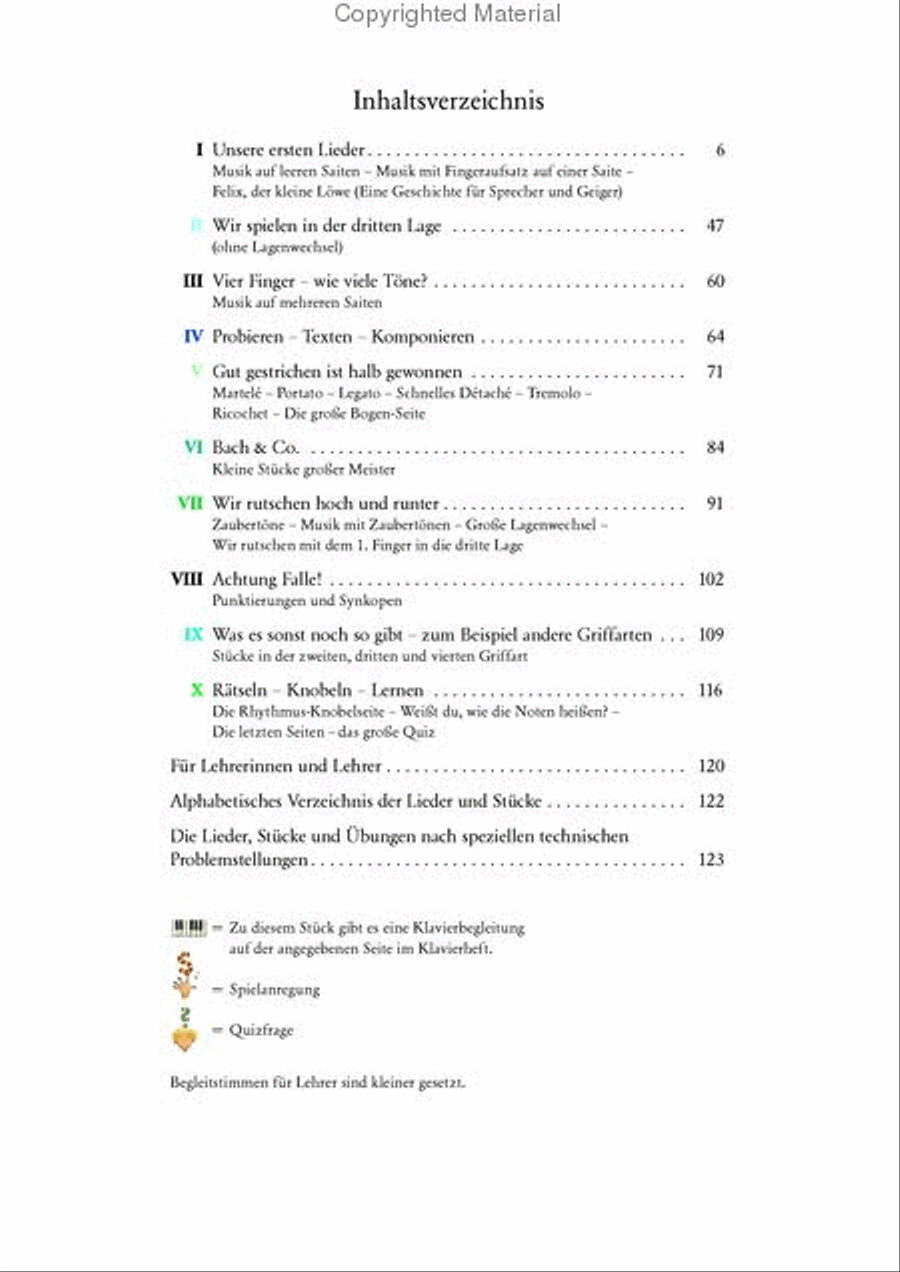 Geigenschule Violin Solo scores gallery preview page 3