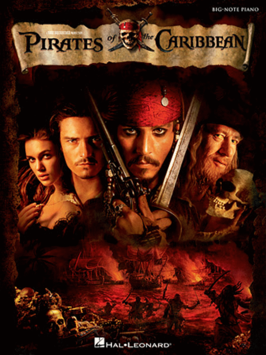 Pirates of the Caribbean Pirates of the Caribbean Easy Piano scores gallery preview page 1