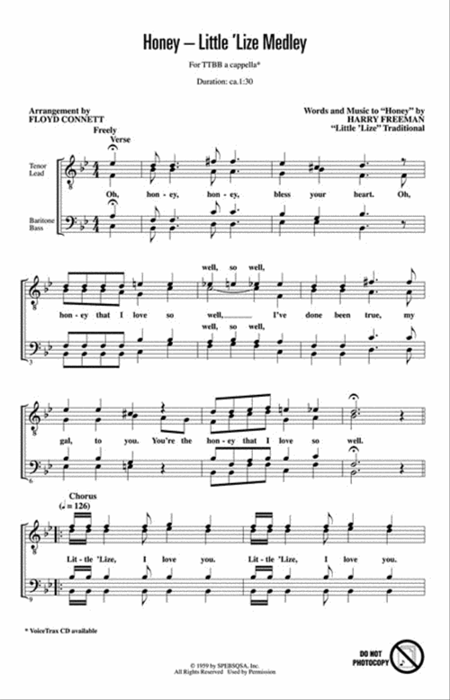 Close Harmony Collection TTBB scores gallery preview page 2
