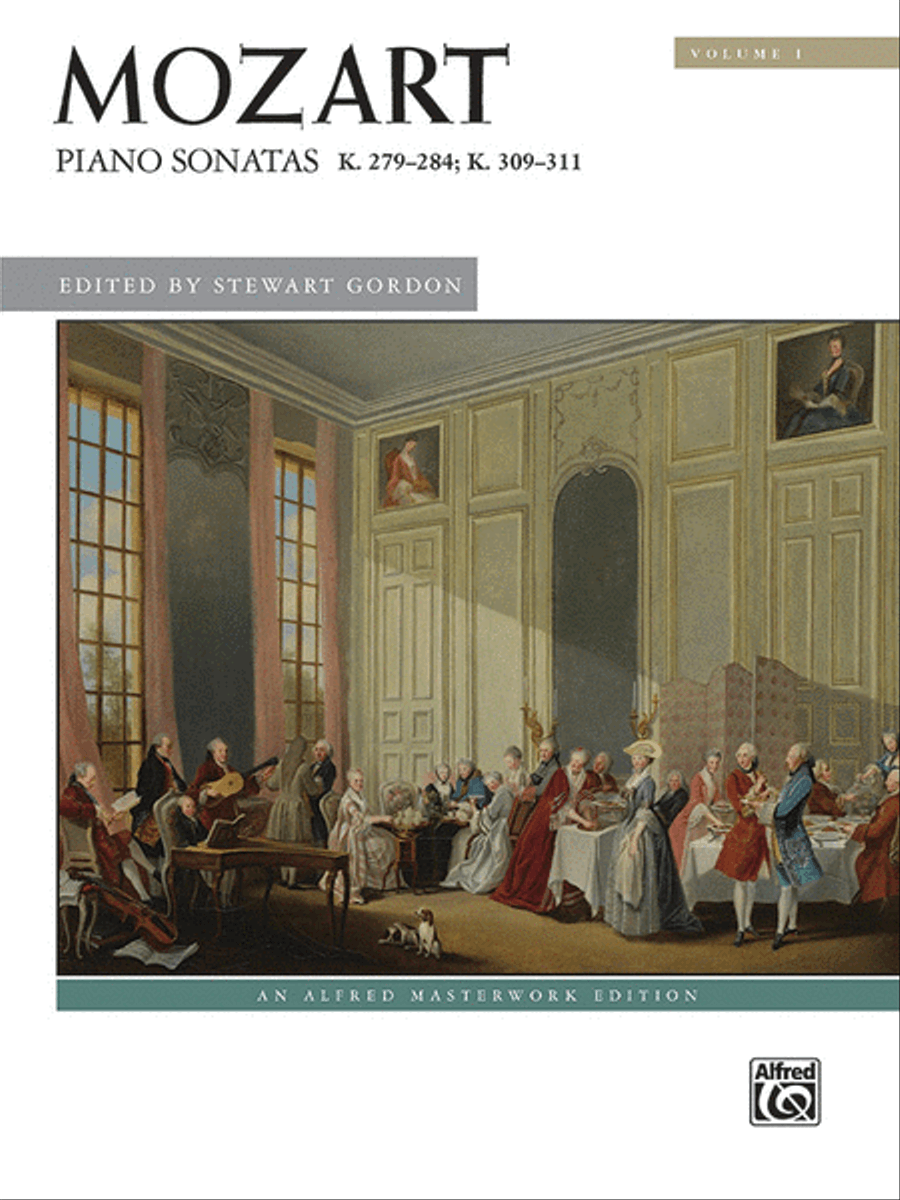 Mozart -- Piano Sonatas Piano Solo scores gallery preview page 1