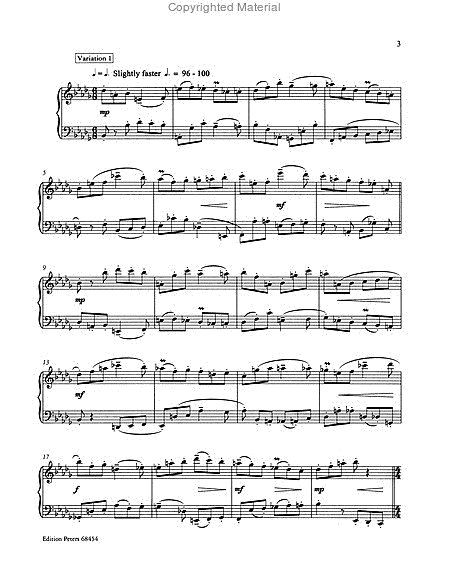Variations on a Theme by Tchaikovsky