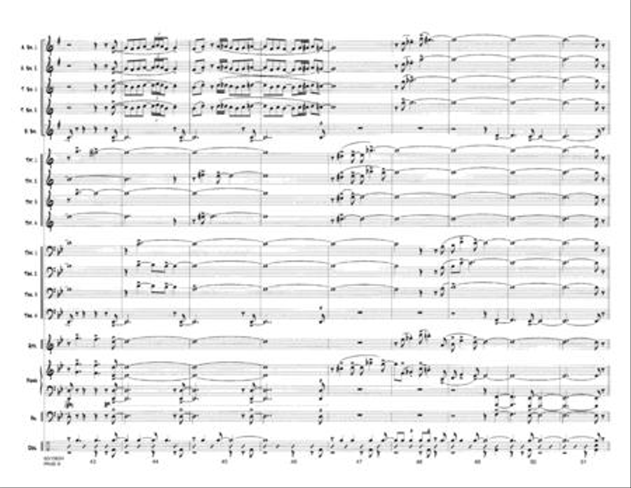 Take It All - Score Jazz Ensemble scores gallery preview page 6