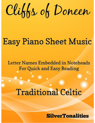 Cliffs of Doneen Easy Piano Sheet Music