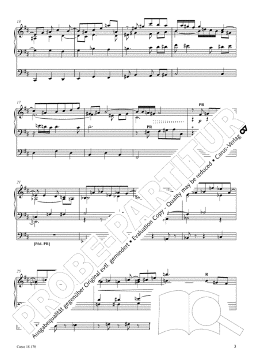 Symphonie No. II pour Orgue Organ scores gallery preview page 18