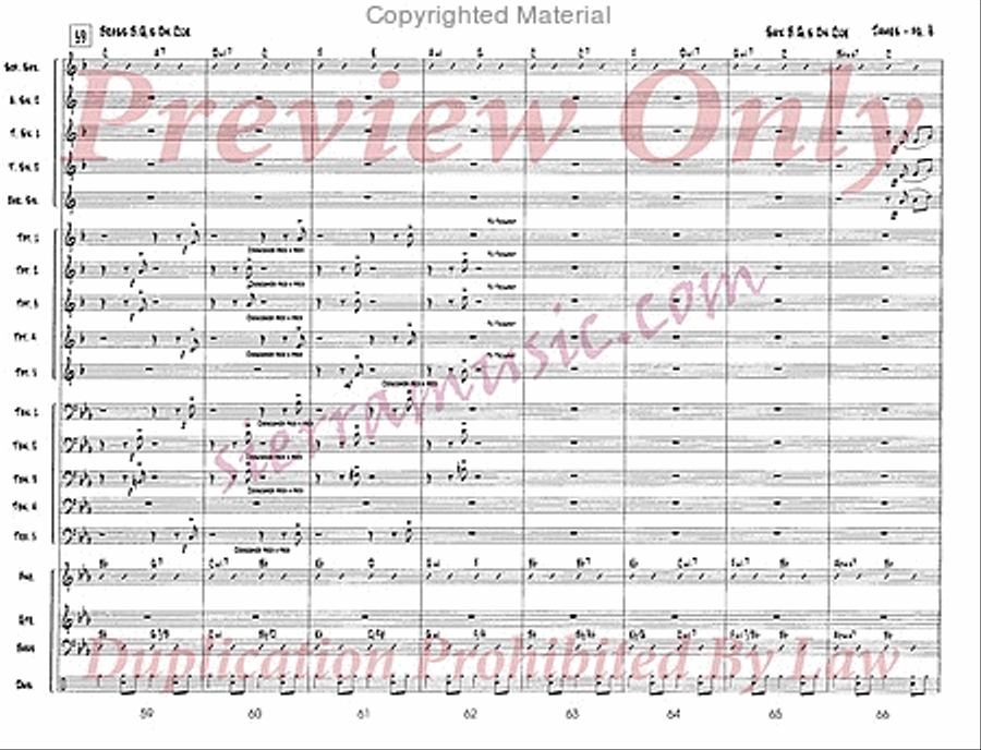 James Jazz Ensemble scores gallery preview page 9