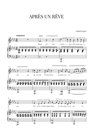 Fauré - Après un Rêve (B-flat minor)