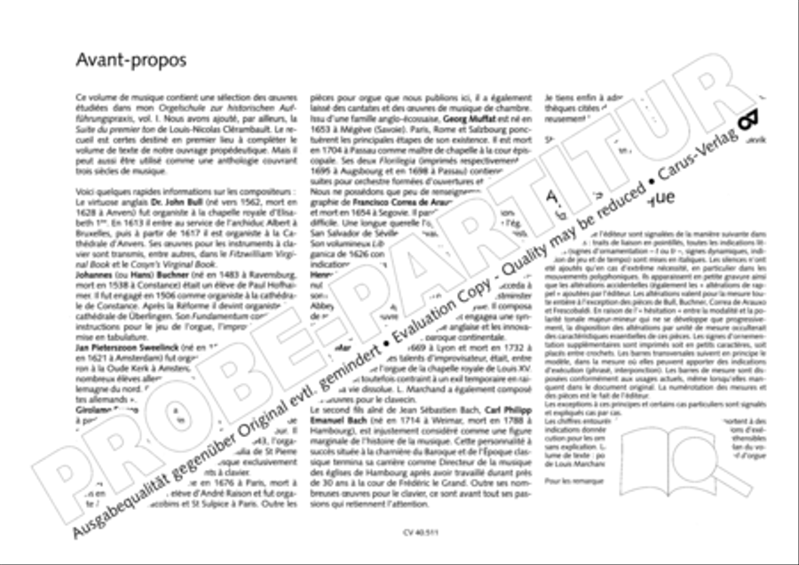 Orgelwerke des 16.-18. Jahrhunderts Piano scores gallery preview page 5