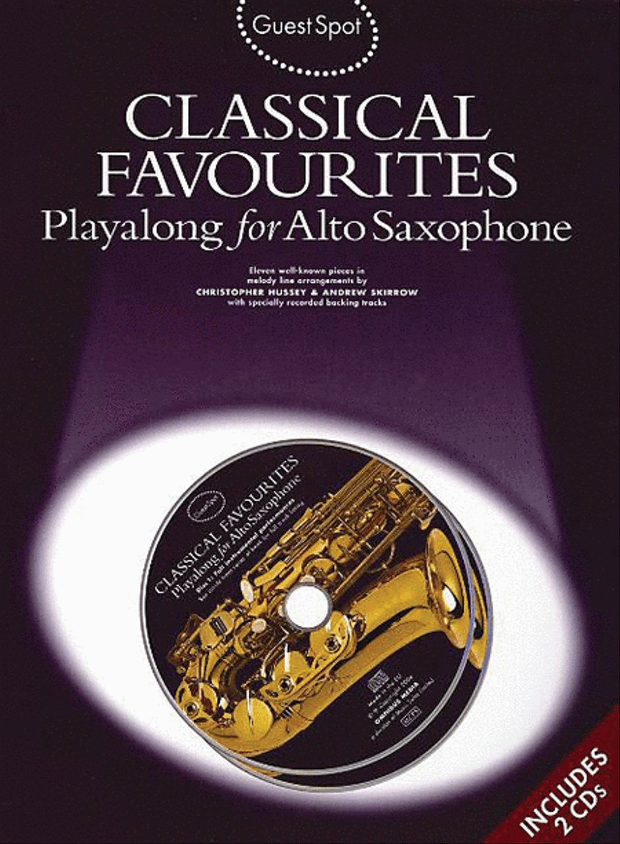 Classical Favorites Alto Saxophone scores gallery preview page 1