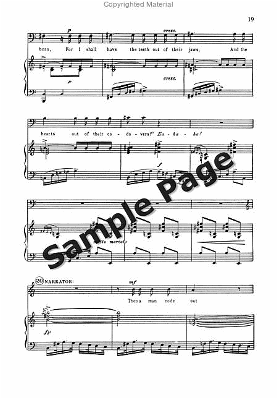 Ballad of Magna Carta Ballad of Magna Carta 4-Part scores gallery preview page 20