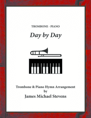 Book cover for Day by Day - Trombone & Piano