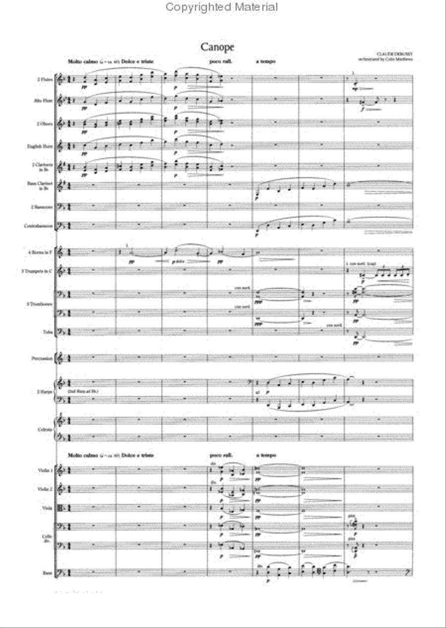 Canope Full Orchestra scores gallery preview page 2