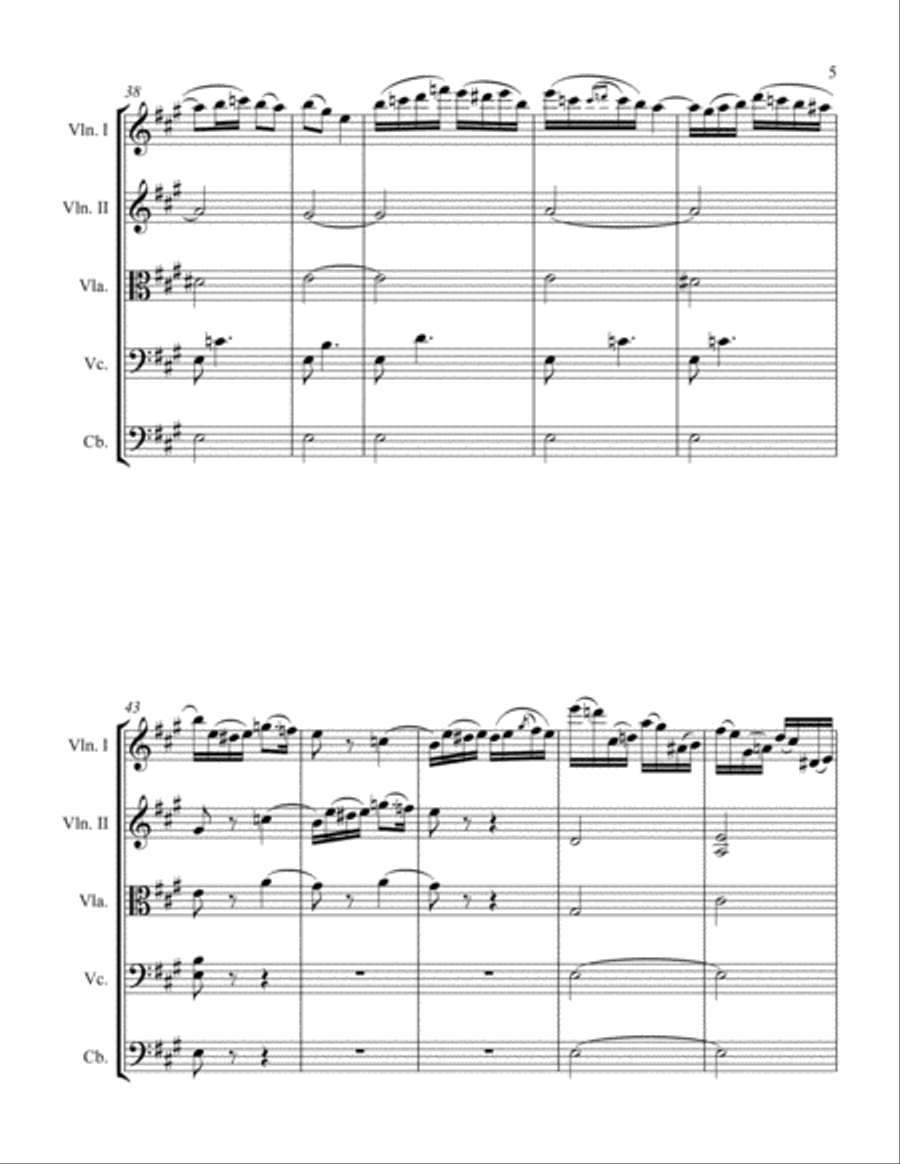 Elevation #1 String Orchestra scores gallery preview page 5