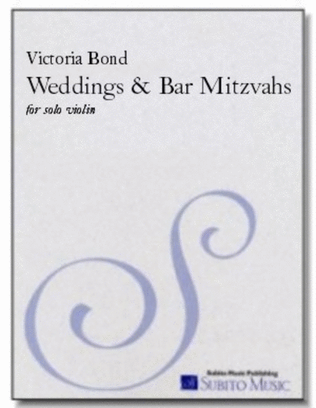 Book cover for Weddings & Bar Mitzvahs