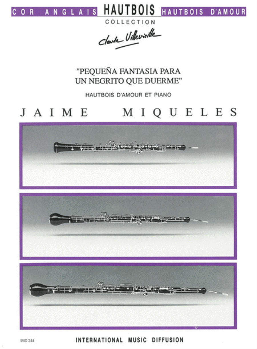 Pequena Fantasia Oboe scores gallery preview page 1