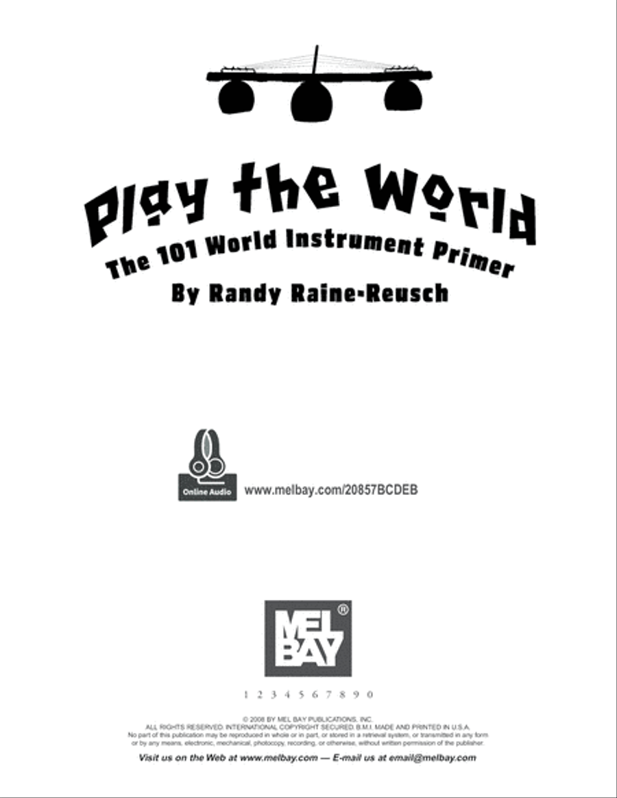 Play The World: The 101 World Instrument Primer Book and Digital Audio scores gallery preview page 2