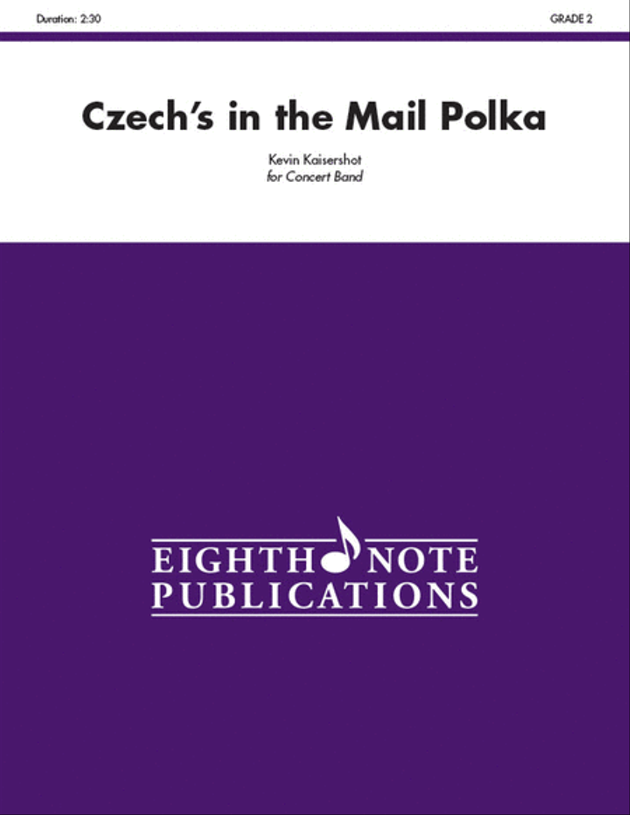 Czech's in the Mail Polka Concert Band scores gallery preview page 1