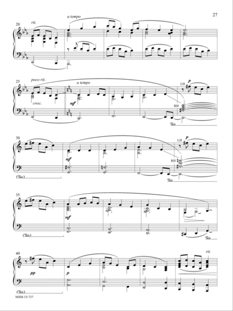 Be Thou My Vision Piano Solo scores gallery preview page 2