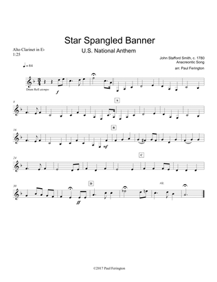 "Star Spangled Banner" / US National Anthem for Concert Band