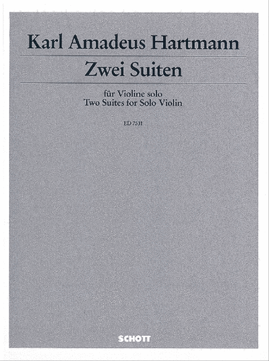 2 Suites Violin Solo scores gallery preview page 1
