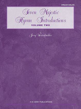 Book cover for Seven Majestic Hymn Introductions, Volume 2