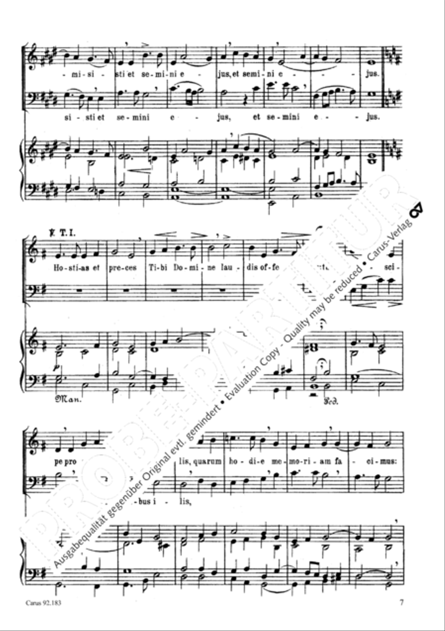 Missa pro defunctis 2-Part scores gallery preview page 8