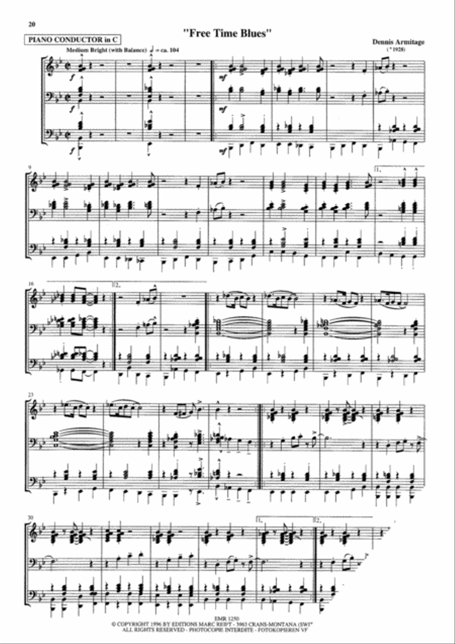 Happy Times Concert Band scores gallery preview page 11