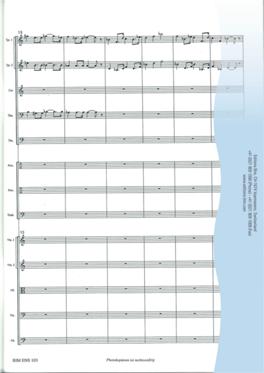 Couleurs du Temps Couleurs du Temps String Orchestra scores gallery preview page 13