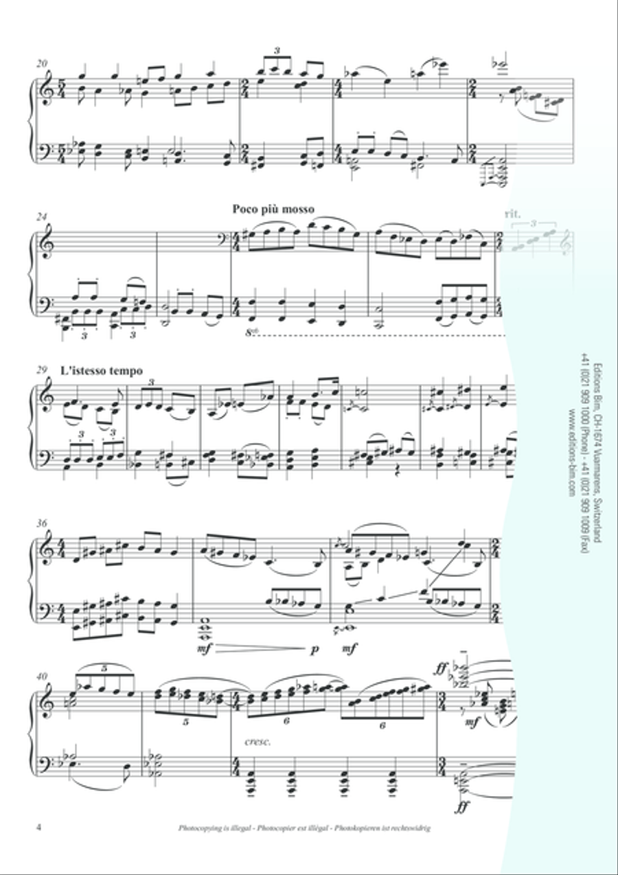 Fantasiestück Fantasiestück Piano Solo scores gallery preview page 3