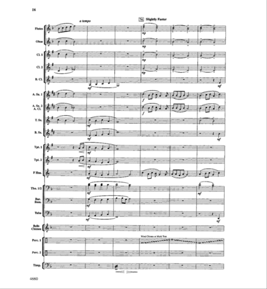 Tribute and Triumph Tribute and Triumph Concert Band scores gallery preview page 15