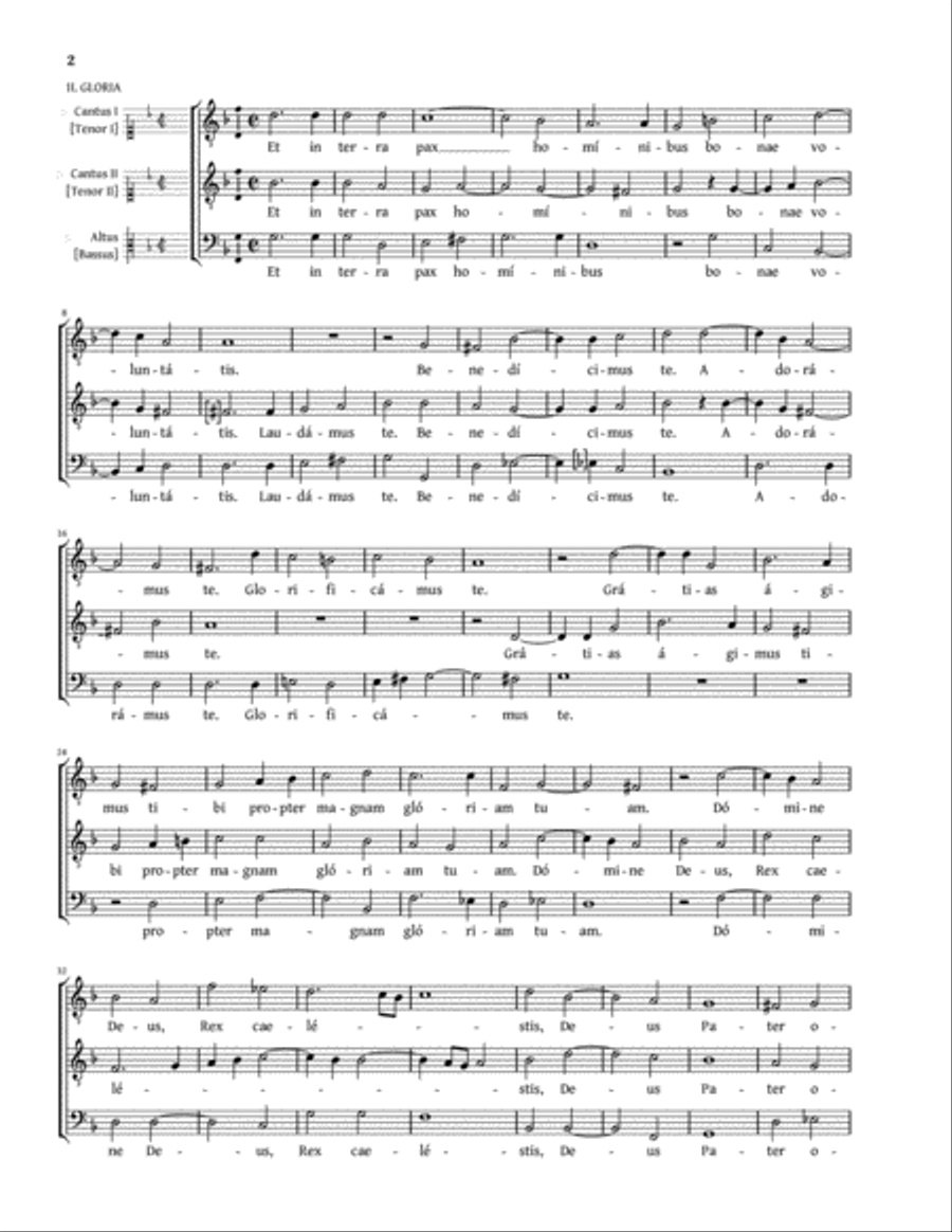 Missa quodlibetica trium vocum (Luython) - TTB