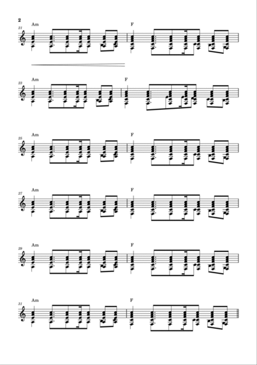 Californication - Score Only Woodwind Trio scores gallery preview page 2