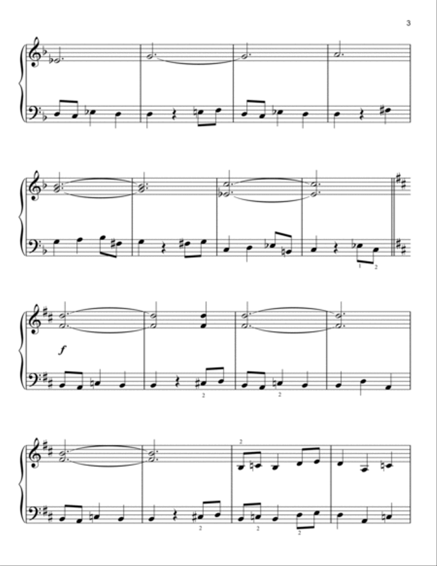 Overture (from God of War III) Easy Piano scores gallery preview page 3