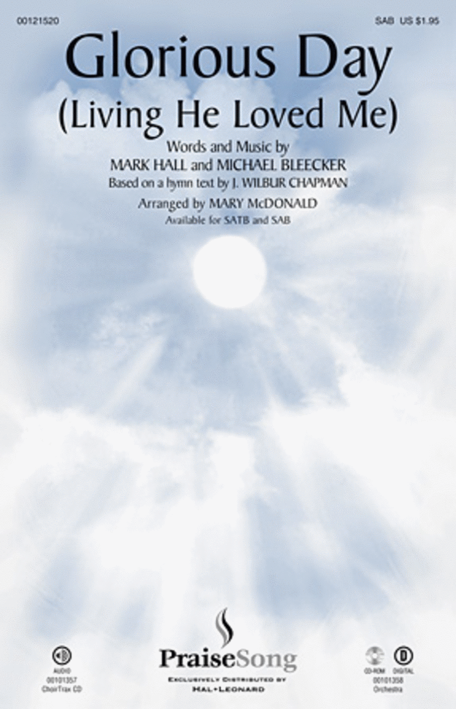 Glorious Day (Living He Loved Me) 3-Part scores gallery preview page 1