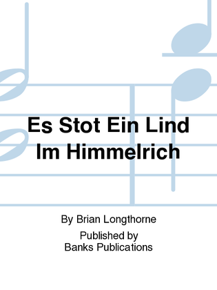 Book cover for Es Stot Ein Lind Im Himmelrich