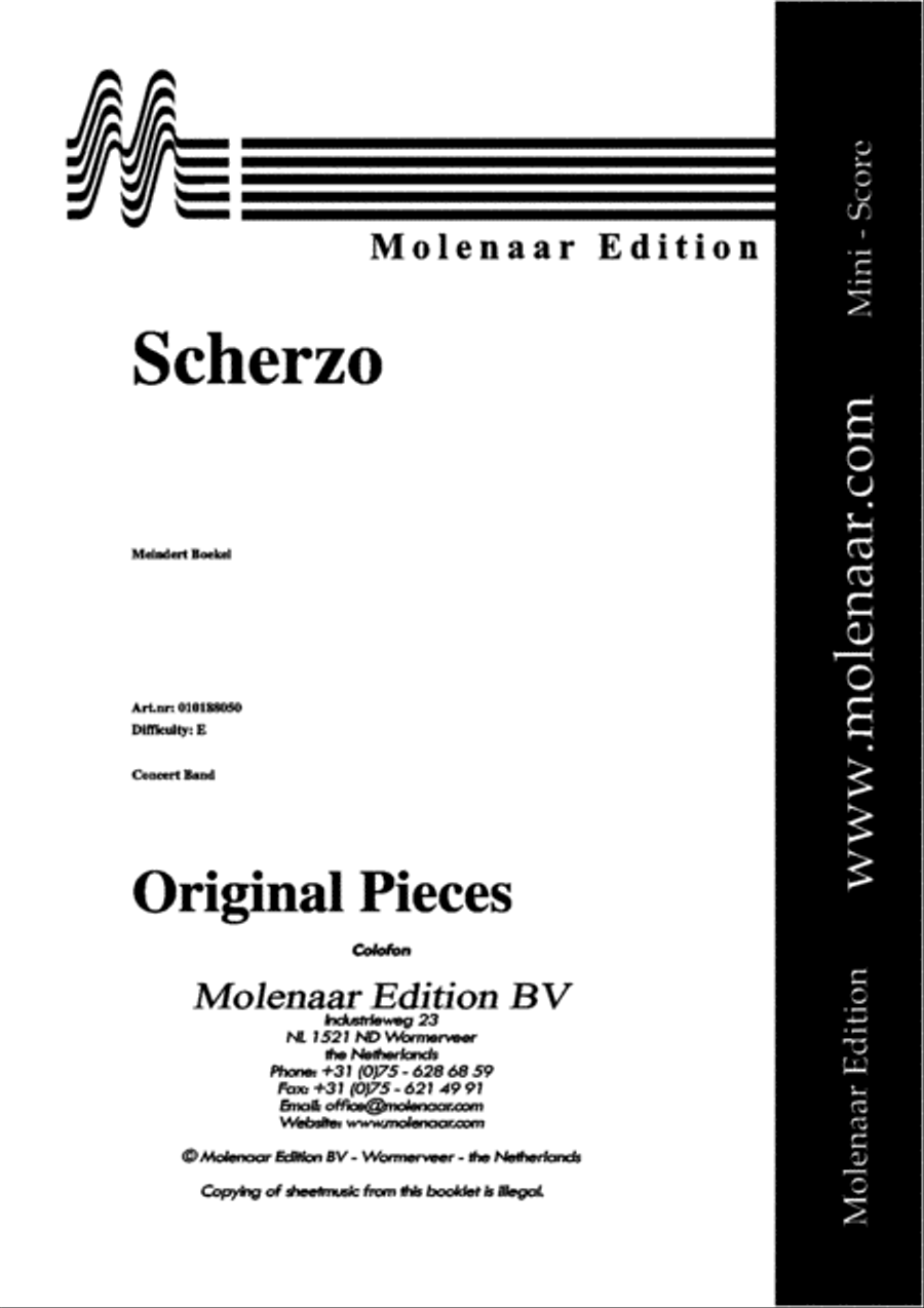 Scherzo Concert Band scores gallery preview page 2
