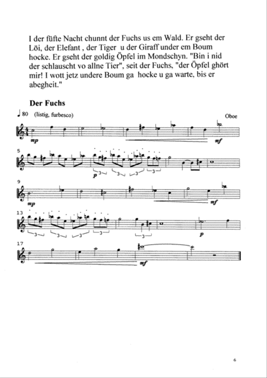 Der goldig Opfel Trombone scores gallery preview page 15