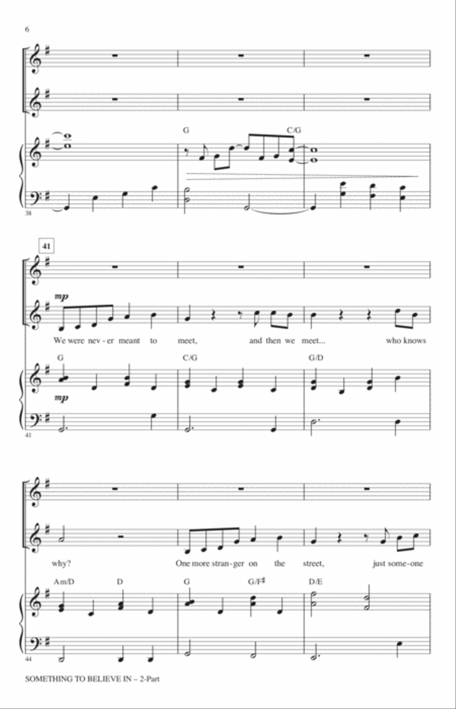 Something To Believe In Something To Believe In 2-Part scores gallery preview page 5