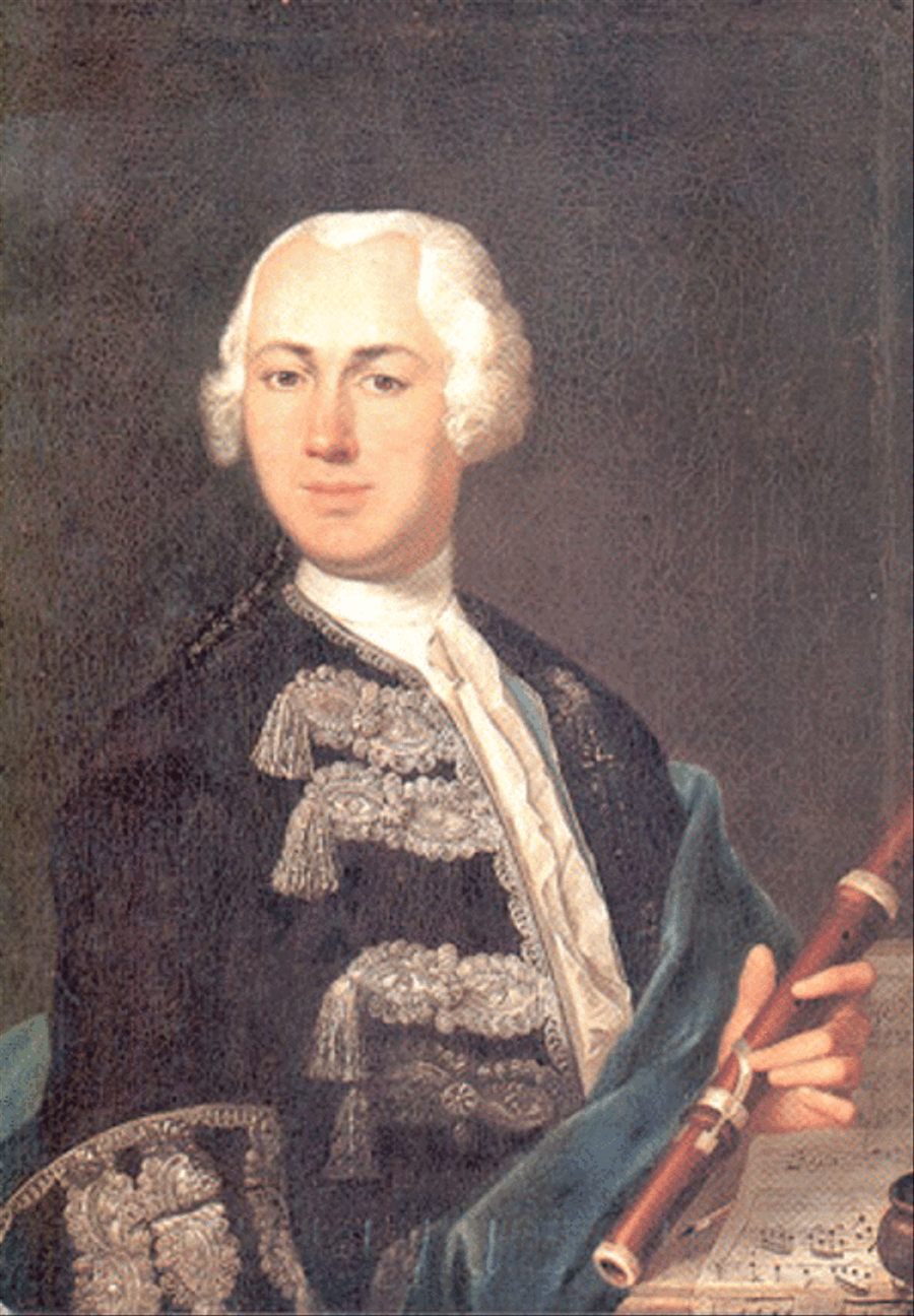 Johann Joachim Quantz Greeting & Postcards scores gallery preview page 1