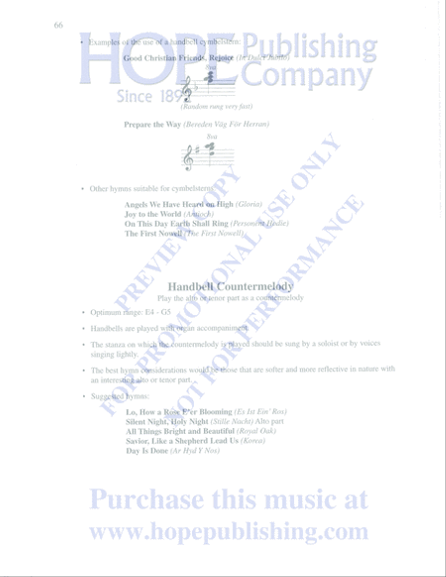 Practical Guide to Arranging Music for Organ, Choir, Handbells & Other Instrumen Choir scores gallery preview page 67