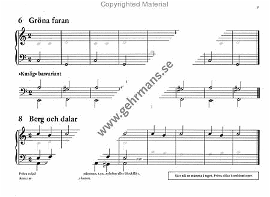 Flerhandigt 1 Flerhandigt 1 Piano Duet scores gallery preview page 2