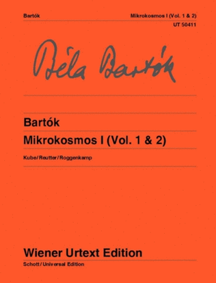 Book cover for Mikrokosmos I (Vol. 1 and 2)