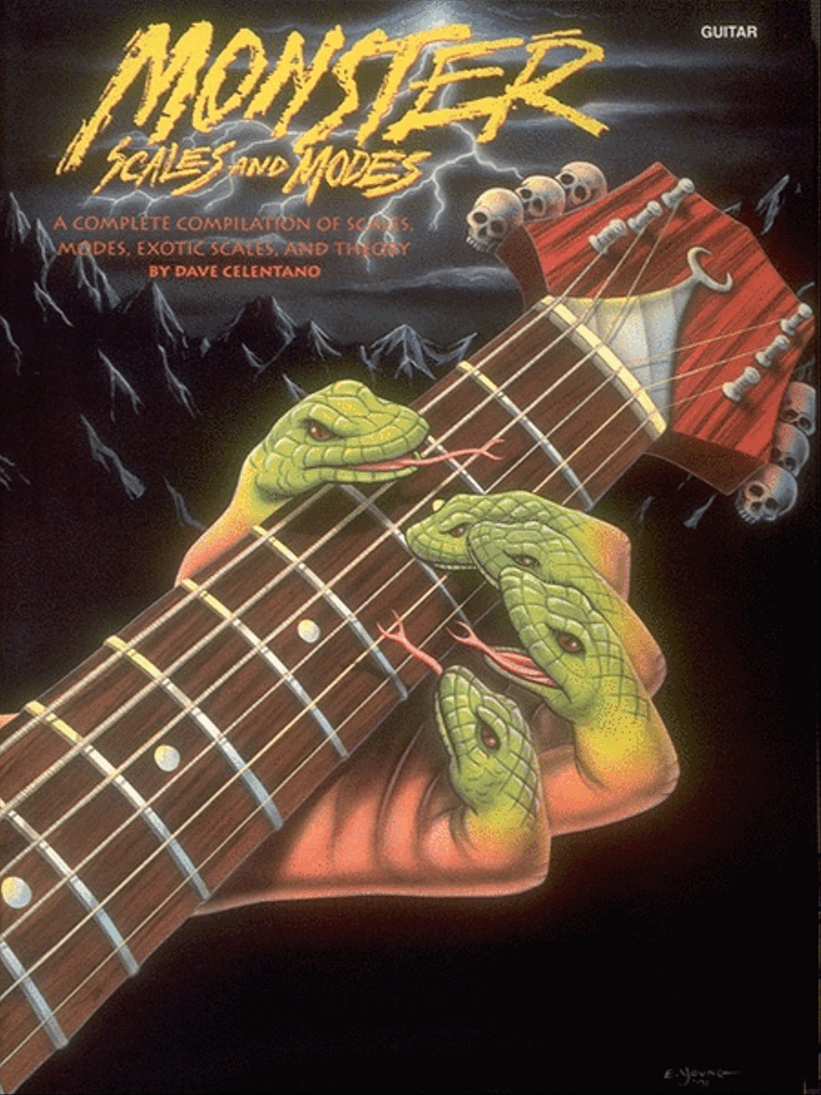 Monster Scales And Modes Guitar Tablature scores gallery preview page 1