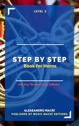 Book cover for STEP by STEP Book for Horns Level 2