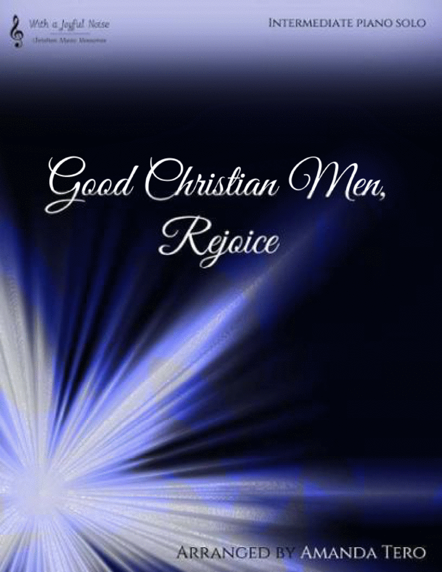 Good Christian Men, Rejoice – Intermediate Piano Solo In Celtic Style Piano Solo scores gallery preview page 1