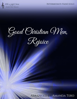 Book cover for Good Christian Men, Rejoice – Intermediate Piano Solo In Celtic Style