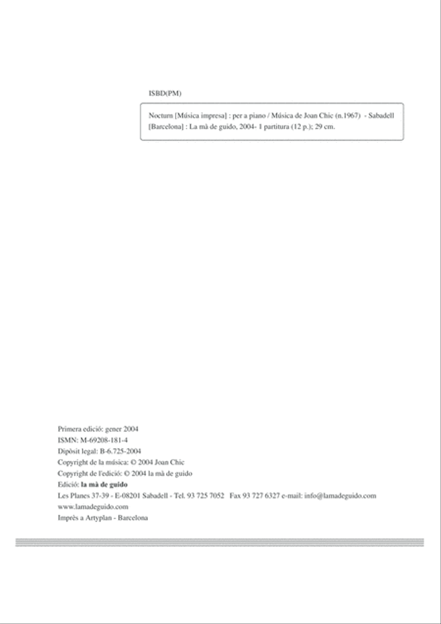 Nocturn Piano Solo scores gallery preview page 4