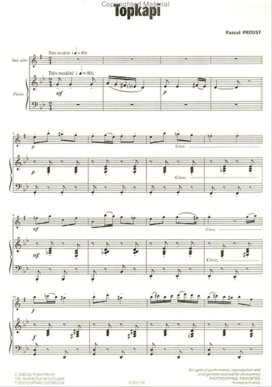 Topkapi Piano Accompaniment scores gallery preview page 2