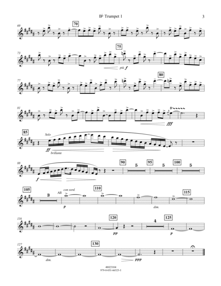 Four Sea Interludes (from the opera "Peter Grimes") - Bb Trumpet 1