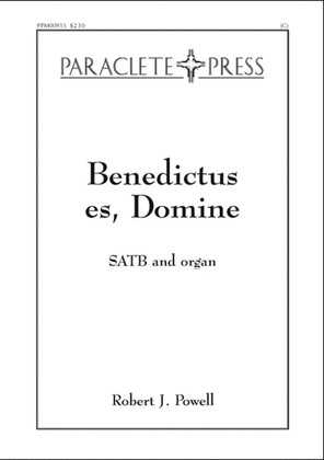 Benedictus Es Domine (Blessed Art Thou) - English Language Setting